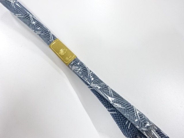 未使用品　正絹　手組帯締め